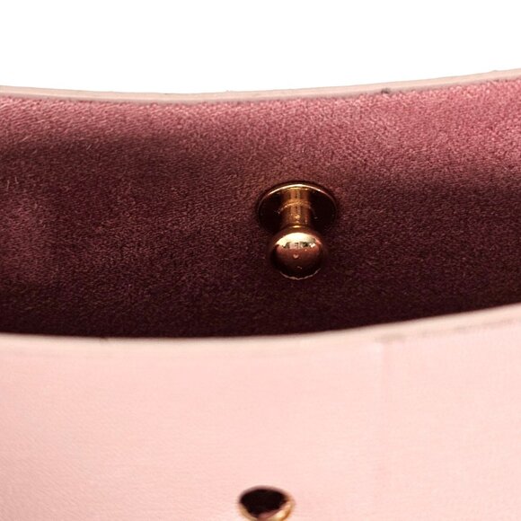 ANTHROPOLOGIE Women's Blush Samara Bucket Shoulder Bag Crossbody Size M 1234 - Picture 14 of 14